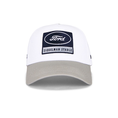 Siegelman Stable Patched Five Panel Hat 白色REVOLVE小众新款