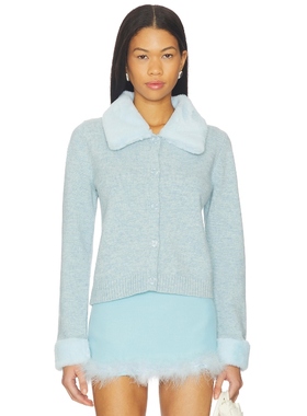 Tyler McGillivary PETRA 开衫 Baby BlueREVOLVE小众新款