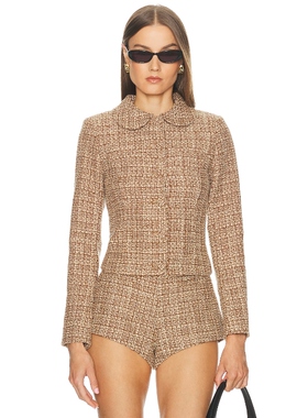 LOBA DAPHNE 夹克 碎花 美式休闲风REVOLVE小众新款