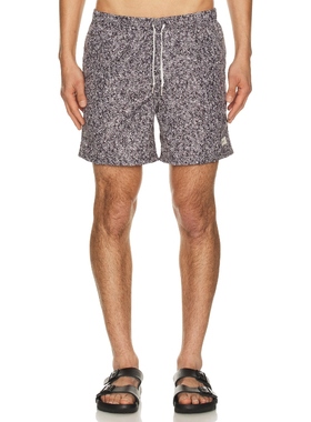 Bather Printed Classic Swim Trunk 黑色REVOLVE小众新款