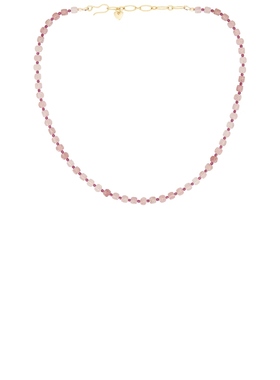Brinker + Eliza DOE 珠饰项链 粉色REVOLVE小众新款