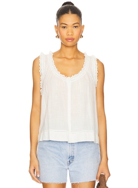 The Great VIGNETTE 上装 白色 y2k辣妹风REVOLVE小众新款