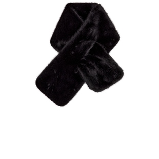 FAUX MINK SCARF Lovers 黑色REVOLVE小众新款 Friends 围巾 and