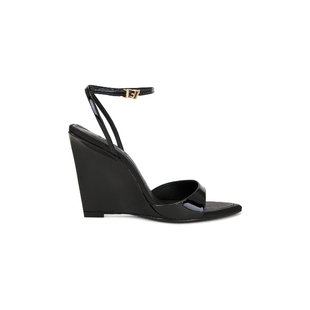 凉鞋 WEDGE 黑色 女款 Schutz REVOLVE小众新款 ELODIE