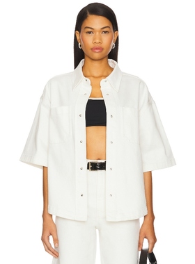 Ivy Oak 马球衫 白色REVOLVE小众新款