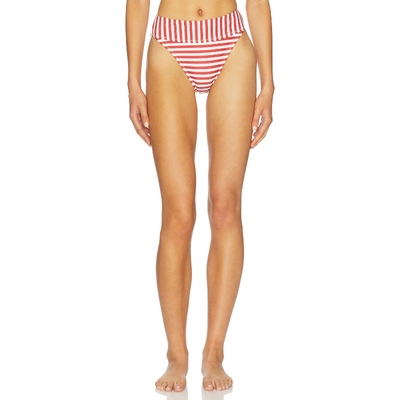 Bananhot Chess Highwaist Bikni Bottom 奶油色 y2k辣妹风REVOLV