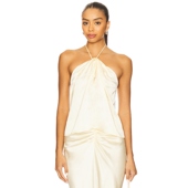 ELINOR 上装 黄色 LPA REVOLVE小众新款