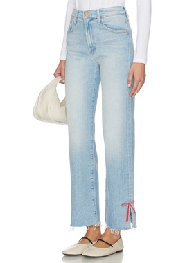 MOTHER RAMBLER 直筒长裤 蓝色 美式复古风REVOLVE小众新款