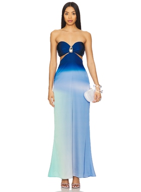 Baobab VOILA 裙子 靛蓝REVOLVE小众新款