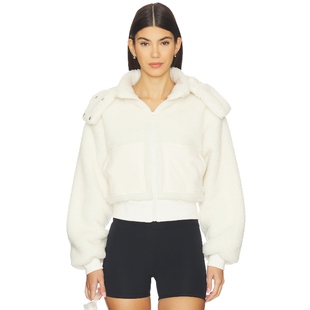 WellBeing + BeingWell 夹克 象牙白 美式休闲风连帽外套REVOLVE
