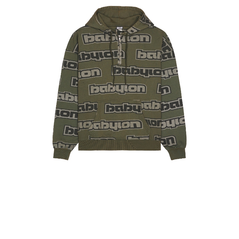 [秋季新品]Babylon 连帽衫 橄榄色REVOLVE小众新款