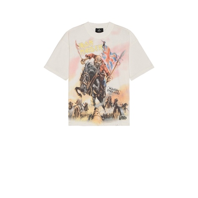 [冬季新品]REPRESENT x Iron Maiden Steed Tee 白色REVOLVE小众