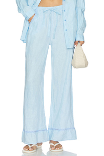 Maaji 长裤 淡蓝色revolve小众新款