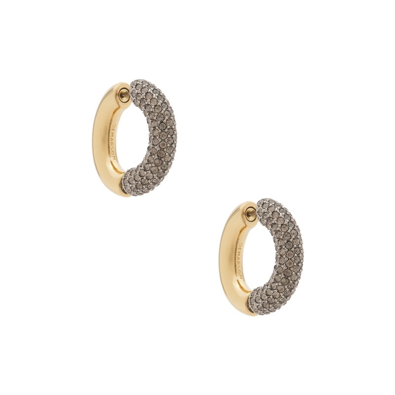 Demarson MONROE 圆环耳饰 金属金色REVOLVE小众新款