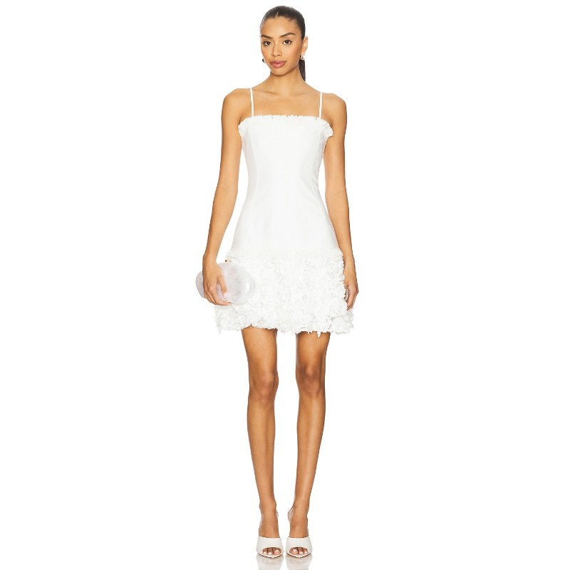 Alexis AMRISA 裙子 白色REVOLVE小众新款