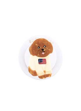Solar Eclipse Hand-Painted Americana Puppy Grip Charm 26春夏