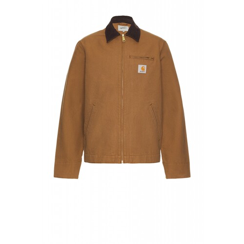 Carhartt WIP DETROIT 夹克 棕色REVOLVE秋冬
