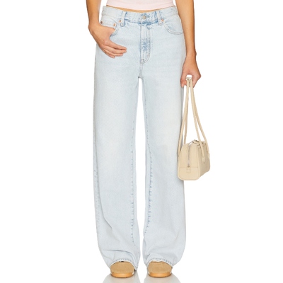 [春季新品]PISTOLA 牛仔裤浅蓝直筒牛仔裤美式休闲REVOLVE