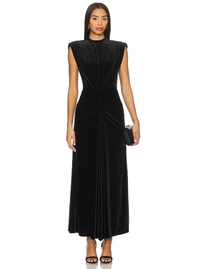 SAYLOR NIKITA 裙子 黑色REVOLVE小众新款