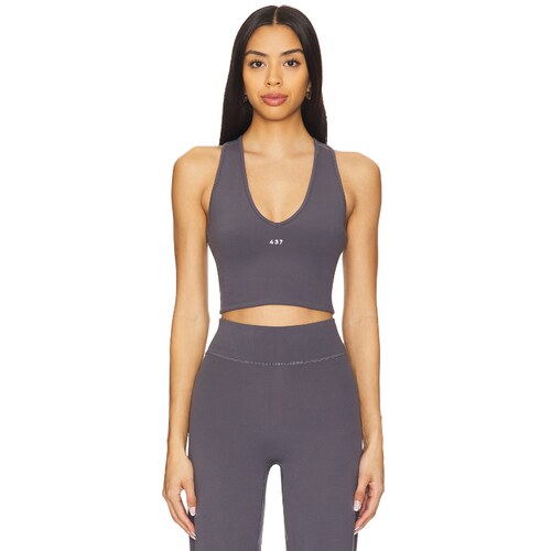 437 V 背心上装 运动复古风REVOLVE小众新款