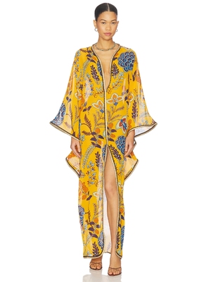 eywasouls malibu JAYA 裙子 revolve小众新款 深黄色