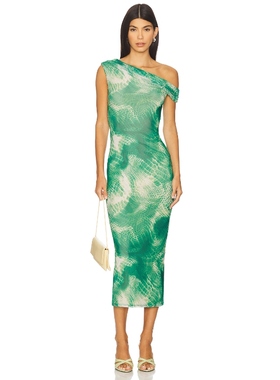 AFRM HOLDEN 裙子 绿色REVOLVE小众新款