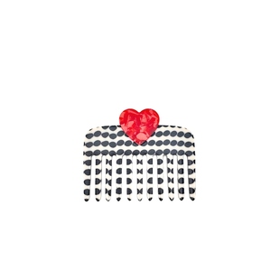 DOT HEART POCKET Solar COMB POLKA HAIR 梳子REVOLVE小 Eclipse