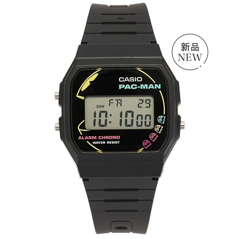 Casio 卡西欧 PACMAN 腕表 黑色REVOLVE小众新款