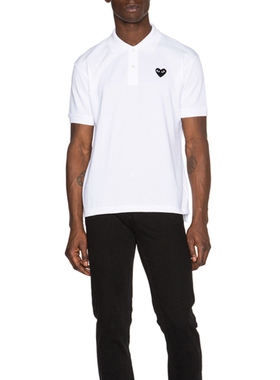 COMME des GARCONS PLAY POLO  CDG 川久保玲 衫REVOLVE小众新品