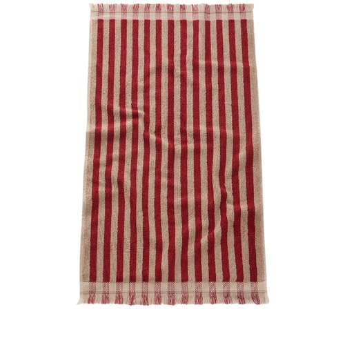 Piglet in Bed PEMBROKE STRIPE FACE TOWEL 毛巾 红色REVOLVE小
