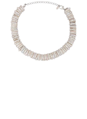 [冬季新品]Magda Butrym 项链 金属银色 REVOLVE小众