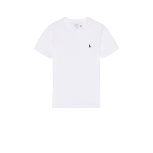 Polo Ralph Lauren夏季新品白色上装圆领通勤风短袖衬衫REVOLVE