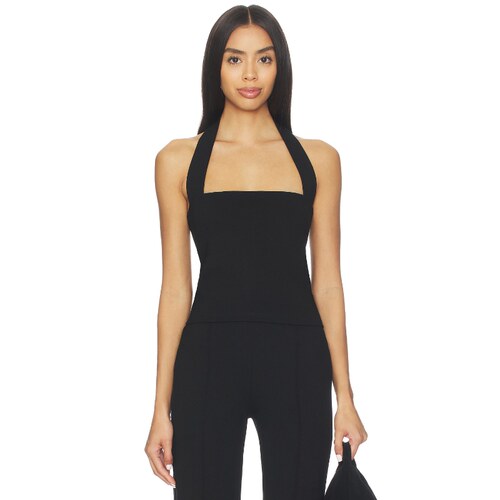 LESET Rio Halter Top II 黑色REVOLVE小众新款