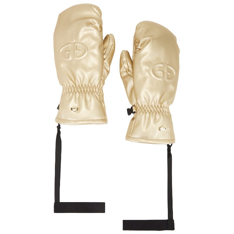 Goldbergh 戈德堡 CHARMER 连指手套 金属金色REVOLVE小众新款