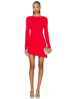 MADISON THE LABEL PARIS MINI 裙子 橙色小众新款