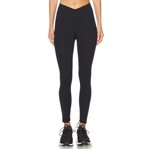 [夏季新品]437 Active 修身运动裤女打底裤交叉V领腰设计REVOLVE