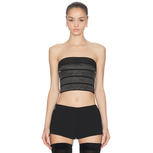 Elastic BlackREVOLVE小众新款 Brace Top Corset HAELO