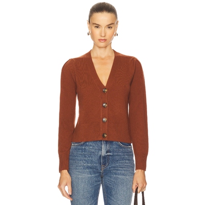 [春季新品]Veronica Beard SOLENE 开衫 棕色REVOLVE小众春季