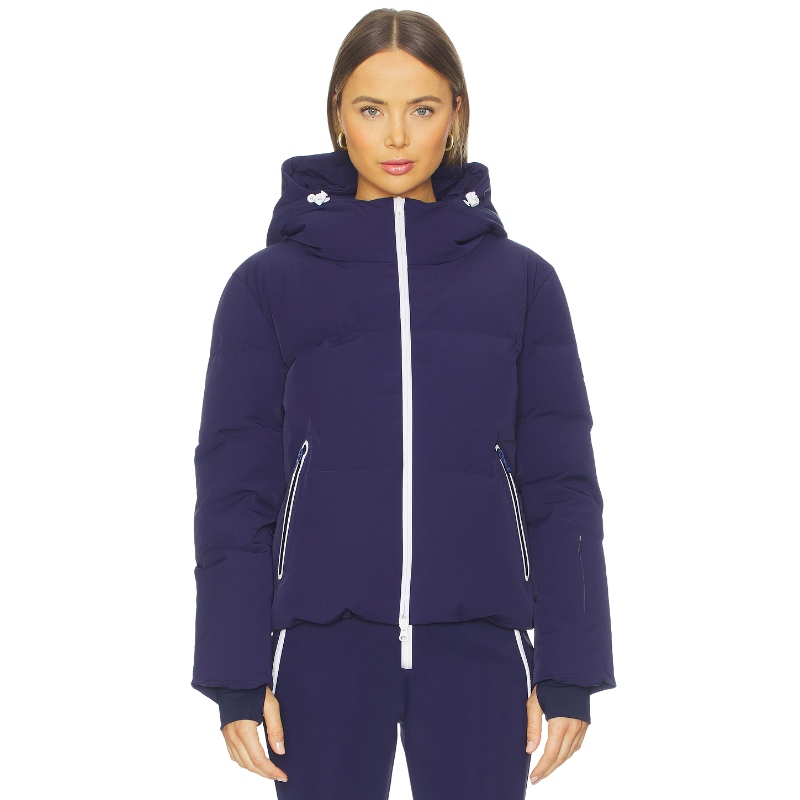 JORDE POPPY 蓬蓬感夹克 藏青色 美式休闲风REVOLVE小众新款