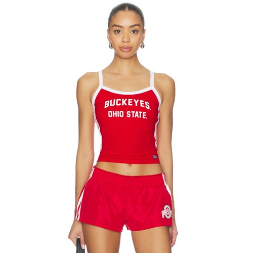 [夏季新品]Hype and Vice红色字母背心美式运动风吊带REVOLVE