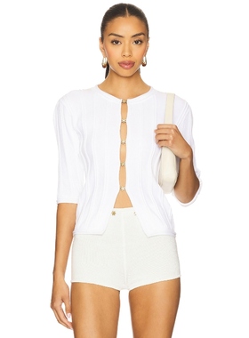 [冬季新品]ASTA RESORT DELILAH 开衫 象牙白REVOLVE小众