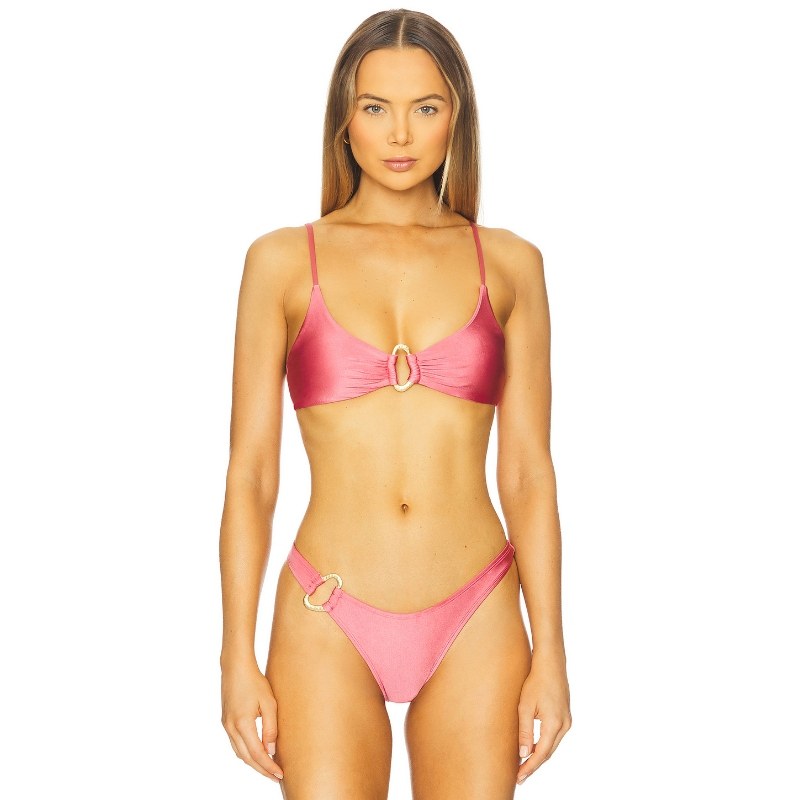 LSPACE AMORY 上装 粉色 y2k辣妹风REVOLVE小众新款