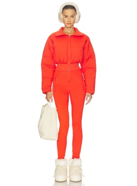 [海外直邮]Free People Downhill Diva Ski Suit 橙色REVOLVE小众