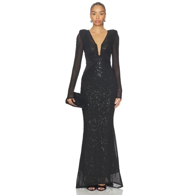 Zhivago THE BLOOM 裙子 黑色REVOLVE小众新款