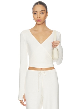 WellBeing + BeingWell REED 上装 白色 运动复古风REVOLVE小众新