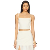 上装 Reckless 4th LUCIAN 短款 奶油色 y2k辣妹风REVOLVE小众新