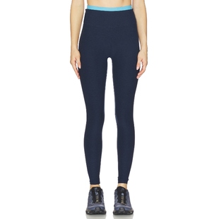 运动复古风REVOLVE小众新款 Beyond 藏青色 打底裤 Yoga