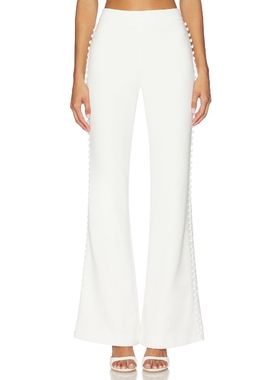 [冬季新品]SANS FAFF MARAIS 长裤 白色美式休闲风REVOLVE小众