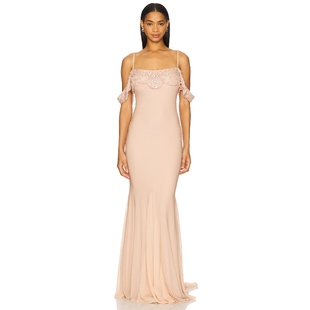 连衣裙女 Aniye 长款 ELLA 粉红胭脂系列REVOLVE Records