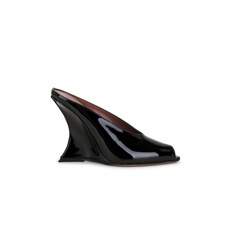 Paris Texas 邦女郎 Nina Mule 105 黑色 女款REVOLVE小众新款